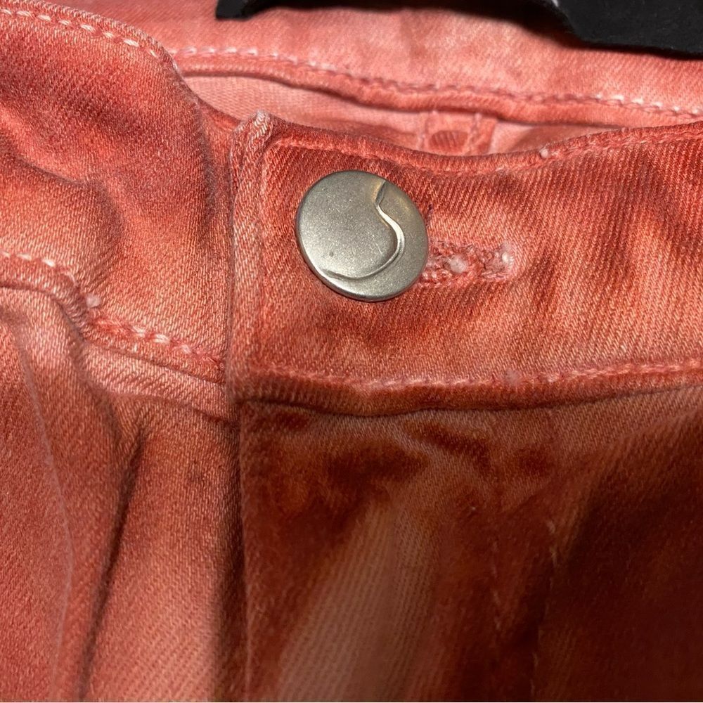 Joe’s brand jeans, rusty orange colored, 25 waist and 32 inseam. (J28) - Picture 6 of 7